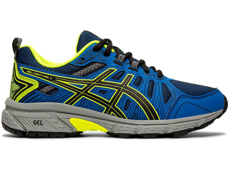 Dětské Běžecké Boty Asics GEL-VENTURE 7 GS Černé 79401EFXV